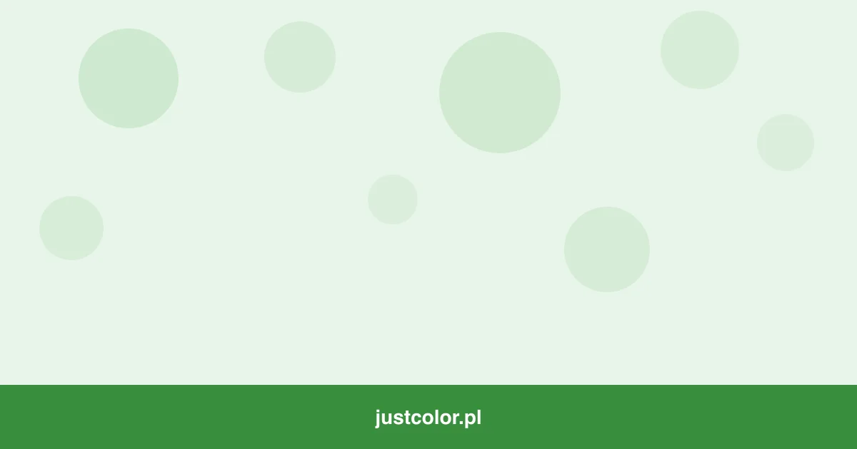 Kolorowanki dla 3 latka — jakie wybrać i dlaczego grube kontury mają znaczenie