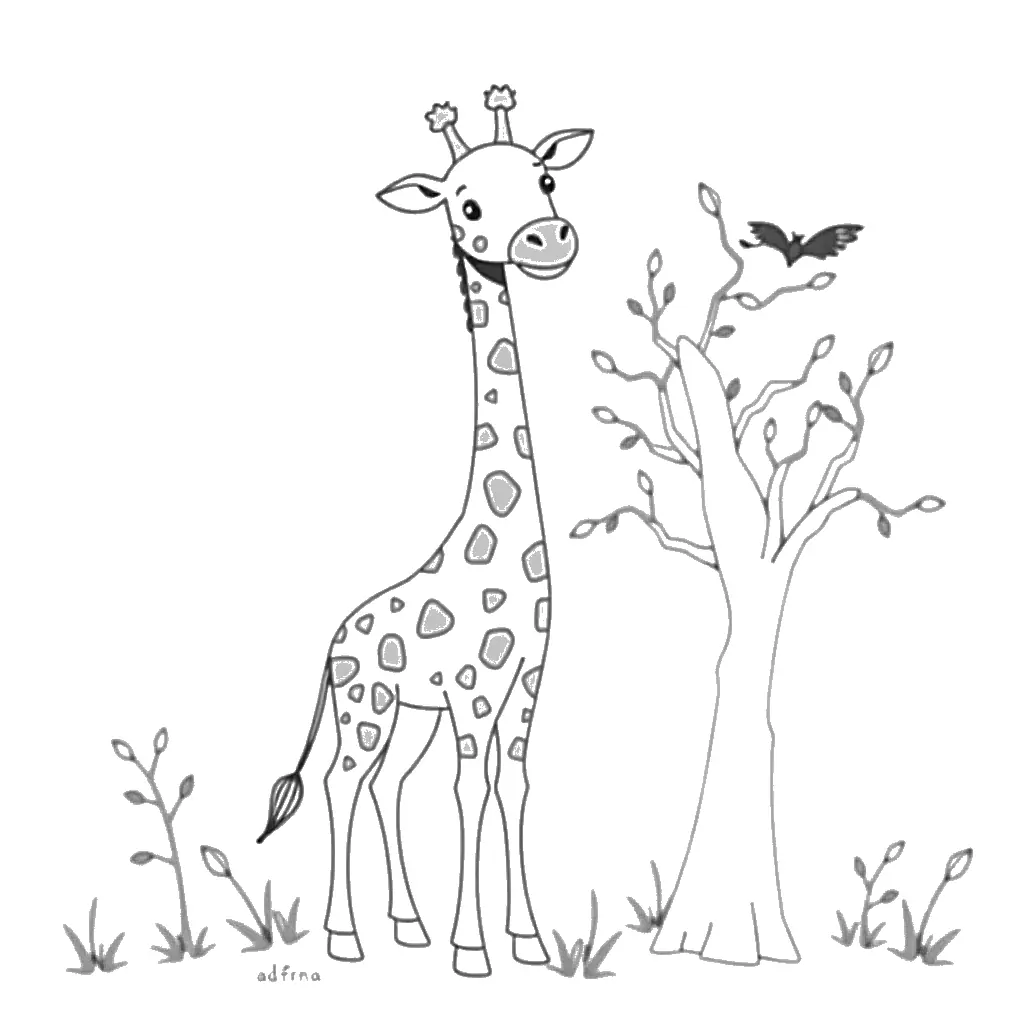 Kolorowanki dla dzieci: Dżungla #2