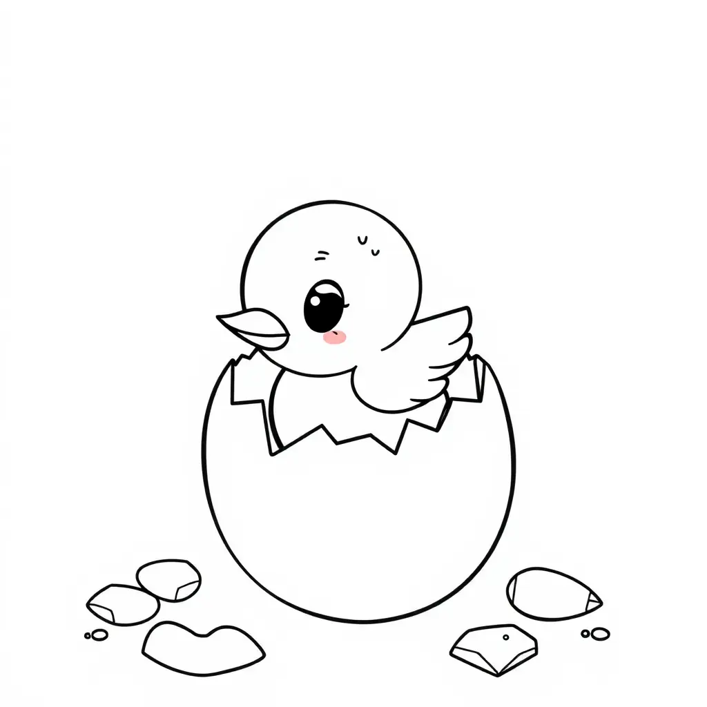 Kolorowanki dla dzieci: Wielkanoc #3