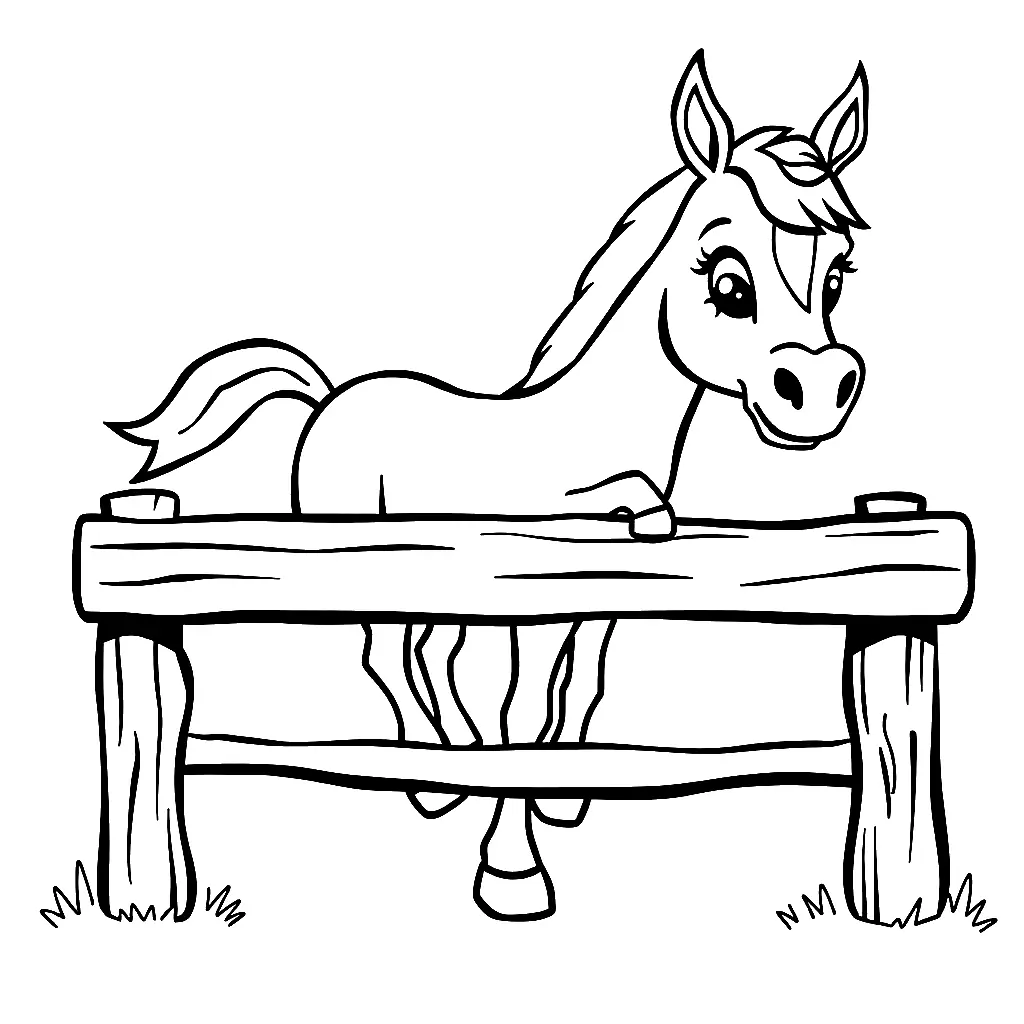 Kolorowanki dla dzieci: Farma #2