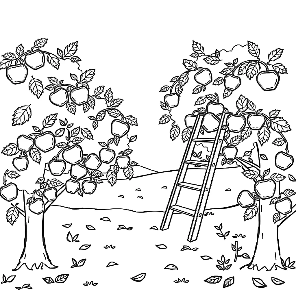 Kolorowanki dla dzieci: Farma #4