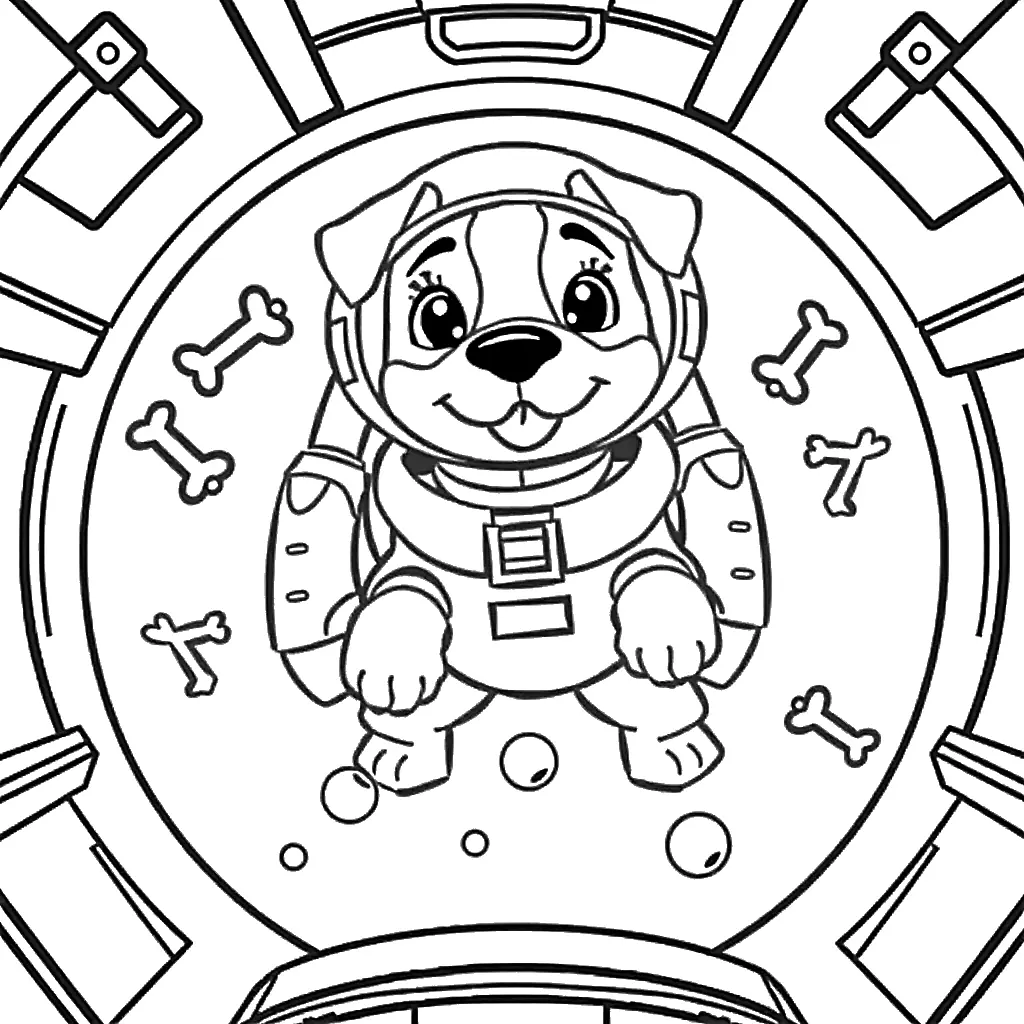 Kolorowanki dla dzieci: Kosmos #4
